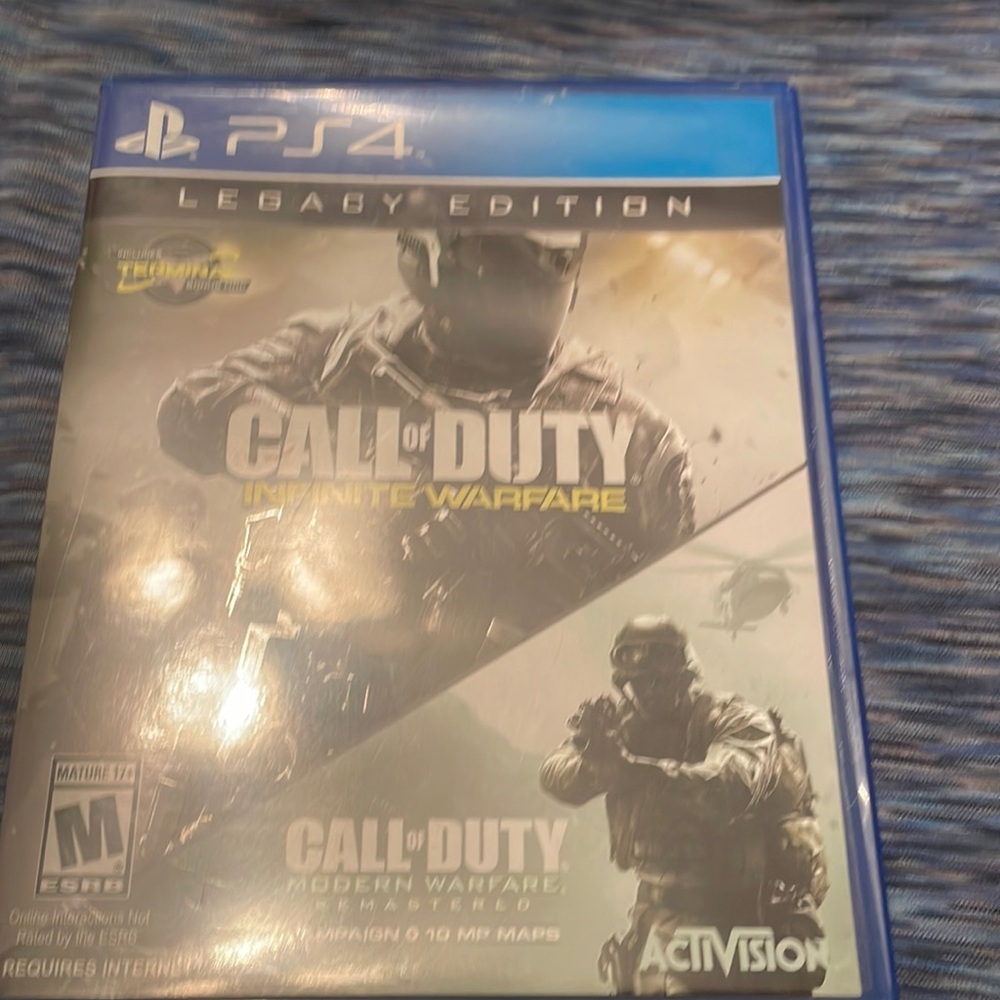 Call of duty, infinite warfare, for the PS4